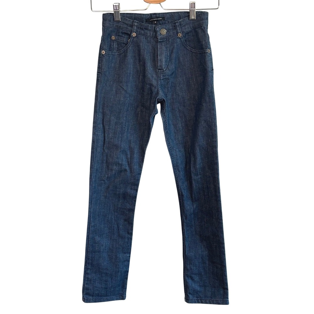 Little Marc Jacobs Jeans Dark Blue Kids Size 10 Straight Leg Adjustable Waist